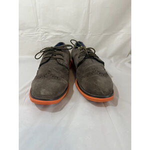 benjamin barker Suede Oxford Shoes taupe size 9